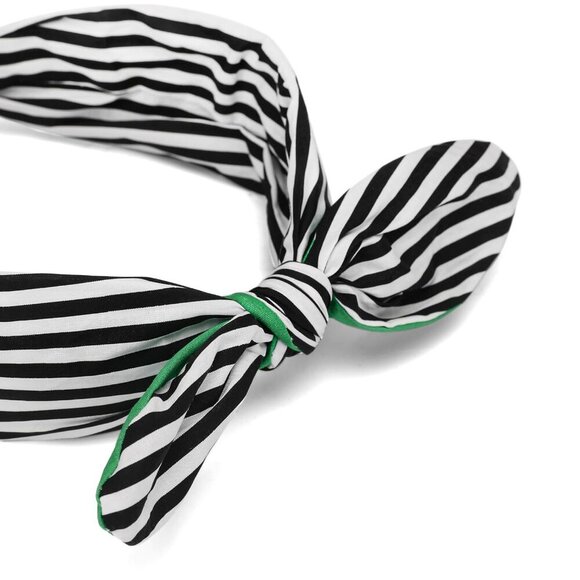 Beetle Pattern Headband Cotton Blend Adult Halloween Cosplay Green Accent - Picture 6 of 7